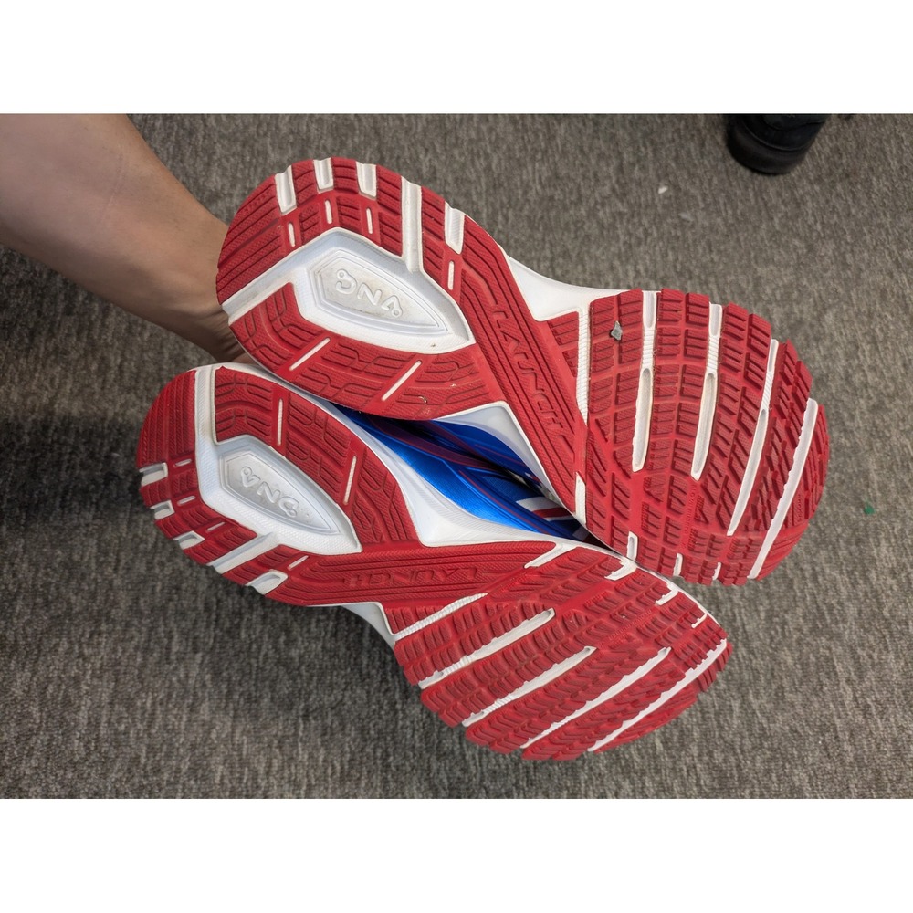 Brooks Launch 4 Running Shoes Men's 9 Blue Union Jack London 2017 - Picture 6 of 9